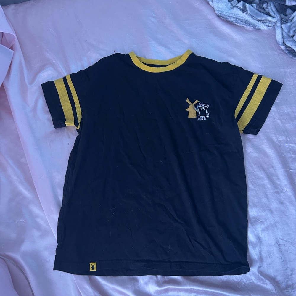 Dutch bros Black and Yellow  T-Shirt